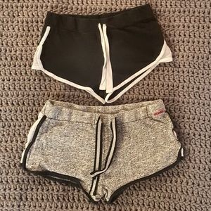 2 Pairs cute lounge shorts